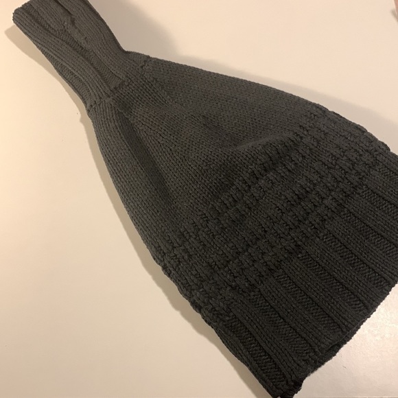 𝅺TOMMY Hilfiger Charcoal Gray Turtleneck Cape, Size OS. Like New. - Picture 4 of 12